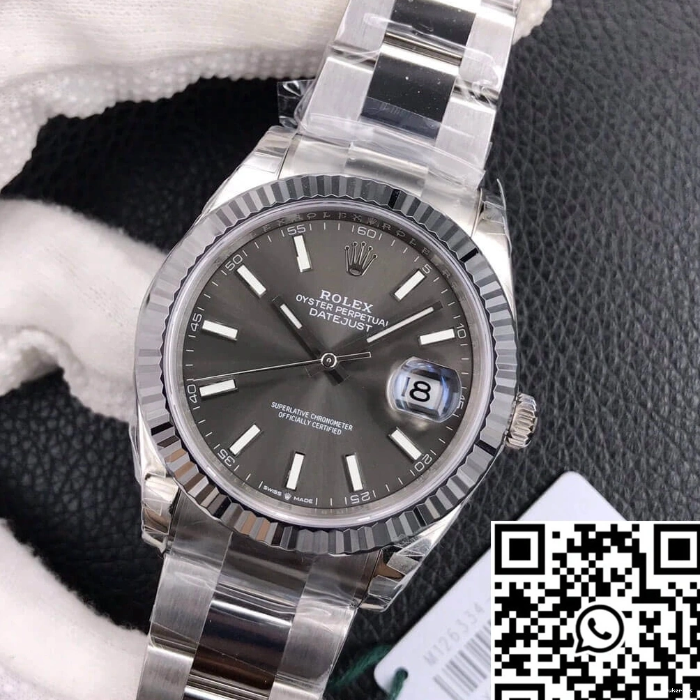 Grey Factory Datejust VS Dial Rolex M126334-0013 0424